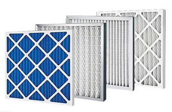 Pleated air filters