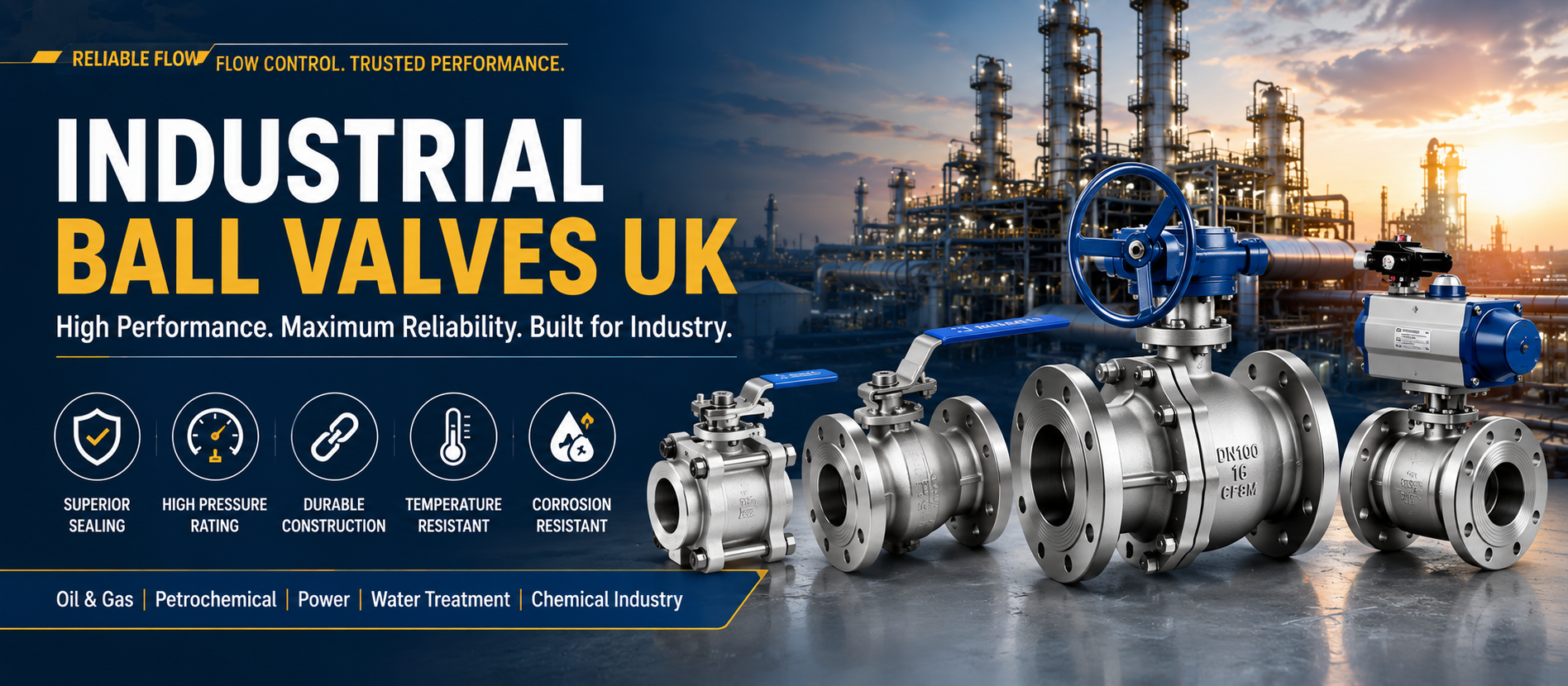 Industrial Ball Valves UK: Complete Buyer's Guide for Oil & Gas