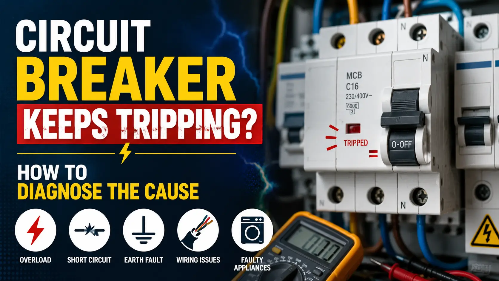 Circuit Breaker Keeps Tripping? How to Diagnose the Cause