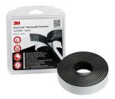 3M Black Hook & Loop Tape, 25mm x 2.5 m