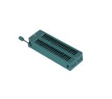 3M, Textool 2.54 mm Pitch Vertical 28 Way, Through Hole Closed Frame ZIF IC Dip Socket, 1A