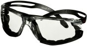 3M SecureFit 500 Safety Glasses, Anti-Scratch, Anti-Fog Coating, Clear Polycarbonate Lens, Polycarbonate