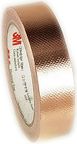 3M 1245 Conductive Metallic Tape, 12mm x 16 m 130 °C Max