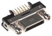 3M SDR 122 26 Way Straight 0.8 mm Pitch Through Hole D-Sub Connector Female