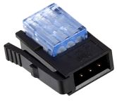 3M 3-Way IDC Connector Male for Cable, 1 Row