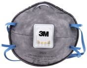 3M 9900 Speciality Series Respirator Mask for Nuisance Odour Protection Valved, FFP2 10 Per Pack per Package Moulded