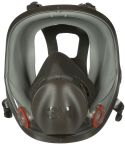 3M 6000 Series Full Mask Respirator Mask, Size L Hypoallergenic