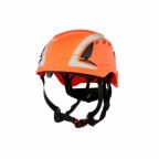 3M X5000 and X5500 Orange Safety Helmet Chin Strap Included Ventilated Adjustable