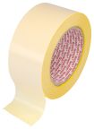 3M 9195 700011 Yellow Double Sided Paper Tape, 0.13 mm Thick, Silicone Backing, 50mm x 25 m