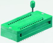 3M, Textool 2.54 mm Pitch Vertical 48 Way, Through Hole Closed Frame ZIF IC Dip Socket, 1A