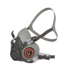 3M 6000 Series Half Mask Respirator Mask, Size M