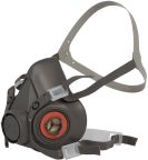 3M 6000 Series Half Mask Respirator Mask, Size L