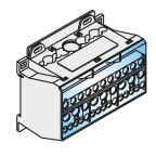 ABB 1STQ Series Divider for Use with Cabinet, Control And Automation Board, Main Distribution Board 53 mm x 135 mm x