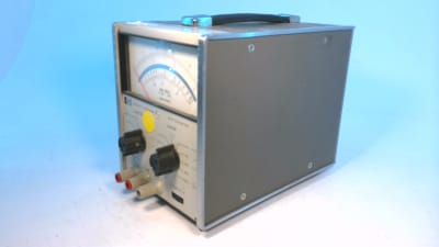 AGILENT TECHNOLOGIES 427A - , MULTIMETER, AC DC+ DC VOLTS AND OHMS, 115/230V AC, 48-440 HZ, 2 VA