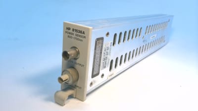 AGILENT TECHNOLOGIES 81536A - , POWER SENSOR MODULE, 800-1700NM, SENSOR TYPE: INGAAS, POWER RANGE: +3 TO -70 DBM