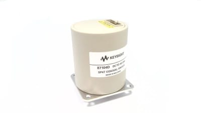 AGILENT TECHNOLOGIES 87104D - MULTIPORT COAX SWITCH, ELECTROMECHANICAL, 16 PIN, DC TO 40GHZ, SP4T, TERMINATED, SCREW MOUNTING