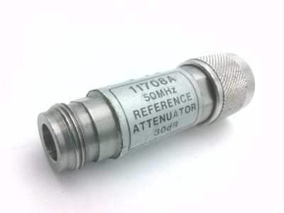 AGILENT TECHNOLOGIES 11708A - 11708A / ATTENUATOR - PRECISION, 30 DB +/- .05 DB AT 50 MHZ ROHS COMPLIANT: NA