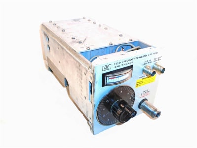 AGILENT TECHNOLOGIES 5255A - FREQUENCY CONVERTER PLUG-IN 3-12.4GHZ 50OHMS