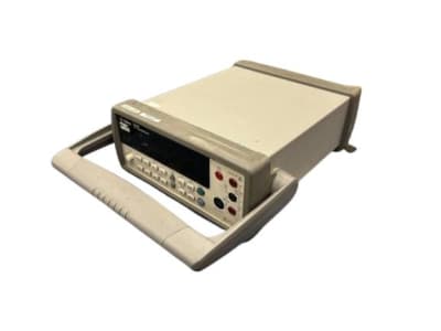 AGILENT TECHNOLOGIES 34405A - MULTIMETER, DIGITAL, BENCH, 5-1/2 DIGIT; DMM TYPE:BENCH; VOLTAGE MEASURING RANGE DC:100MV TO 1000V; VOLTAGE MEASURING RANGE AC:100MV TO 750V; CURRENT