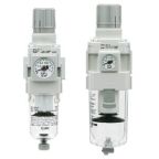 SMC AW Air Filter Regulator, 5 μm, 1 in G, Automatic, 10 bar