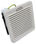 Finder 7F Series Filter Fan, 120V ac, AC, 55 m³/h Filtered, 55 m³/h Unimpeded, IP54, 155 mm, 155 mm x