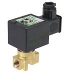 EMERSON â ASCO Solenoid Valve SCG202A052V.24/DC, 2 Port, NC, 24V dc 1/4 in, 1/4 in