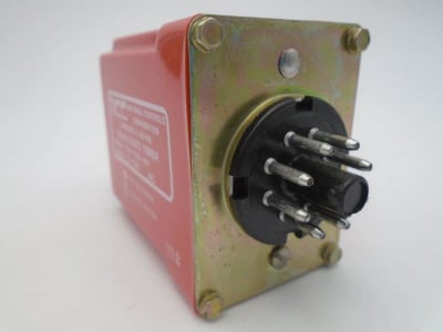 NATIONAL CONTROLS T1K-600-467 - , TIME DELAY RELAY, T1 SERIES, SOLID STATE, 10 MINUTE TIME RANGE, 12 VDC, 8-PIN BASE, KNOB ADJUSTABLE, T1K-00600-467