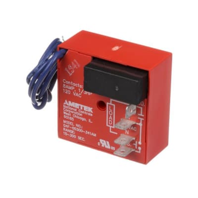NATIONAL CONTROLS Q4F-00300-341AM - , TIME DELAY RELAY, Q4F SERIES, INTERVAL, SOLID STATE, SURFACE MOUNT, 15-300 SECOND RANGE, 120 VAC