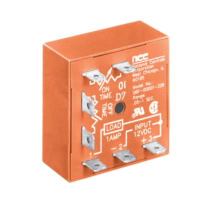 NATIONAL CONTROLS Q6F-00060-327 - , TIME DELAY RELAY, Q6F SERIES, REPEAT CYCLE, SOLID STATE, SURFACE MOUNT, 7 BLADE, 3-60 SECOND RANGE, 24 VAC/DC, Q6F-60-327