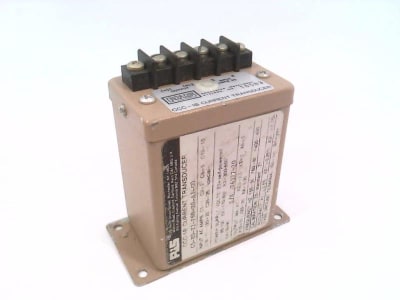 ROCHESTER INSTRUMENT SYSTEMS CCC-1B-C5-E0-X1-F60-Z0-A1-G0 - CURRENT TRANSDUCER, 0-5AMP, SELF POWERED, OUTPUT 0-1MADC, 60HZ, -/+0.5% ACCURACY, W/O GROUND TERMINAL