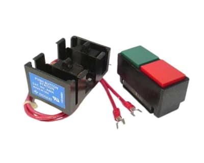 GOULD & STATHAM A88A - , PUSHY BUTTON KIT, 2 BUTTON, 3 WIRE, RED AND GREEN BUTTONS