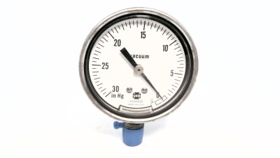 US GAUGE V550LX-153000 - , PRESSURE GAUGE, 30 IN HG, 1/4 ANPT LM, 2/5 INCH.