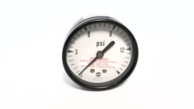US GAUGE P500-046987 - , PRESSURE GAUGE, 15PSI, 1/4 CBM, 2 INCH