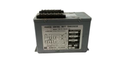 SCIENTIFIC COLUMBUS XL3-1K5P-A8 - ,WATT TRANSDUCER, 3 PHASE, 3 WIRE, 2 ELEMENTS, 5 AMP, 120 VAC, 60 HZ, 0-1000 WATT, 10-50 MA