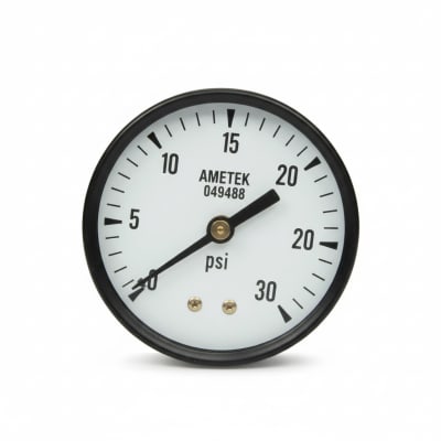 US GAUGE 049488 - PRESSURE GAUGE P500 30PSI 1/4CBM 2IN DIAL