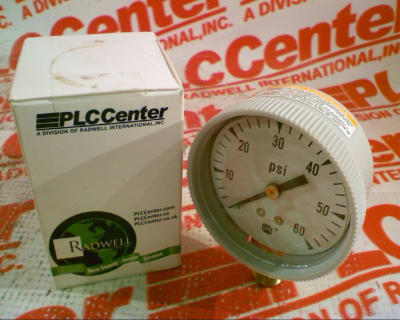 US GAUGE P570K-60LM - PRESSURE GAUGE 2IN 1/4NPT BOTTOM CONNECTION