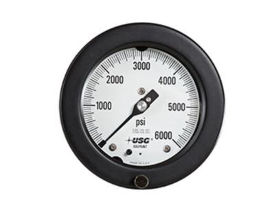US GAUGE 163173 - PROCESS GAUGE, SIZE 4-1/2IN, 1/4IN, ANPT, 100PSI, 155357X