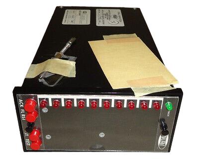 PANALARM 910AC120KC120 - ANNUNCIATOR, POWER SUPPLY, LED DISPLAY, TEN ALARM POINTS ON ONE CARD, NORMALLY OPEN / NORMALLY CLOSED CONTACTS