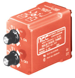 NATIONAL CONTROLS CKK-180-466 - , TIME DELAY RELAY, CKK SERIES, SOLID STATE, 1.8-180 SECOND TIME RANGE, 12 VDC, 10 AMP, DPDT, 8 PIN PLUG, CKK-00180-466