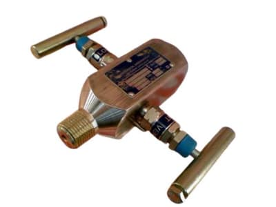 ANDERSON GREENWOOD M251VIS-44F - , PRESSURE GAUGE MANIFOLD, 2 VALVE, 10000 PSI @ 200 F, 4000 PSI @ 500 F