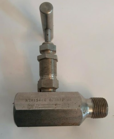 ANDERSON GREENWOOD H7HIS440 - , VALVE, HIGH PRESSURE, 1500-5000 PSI, THREADED, SS