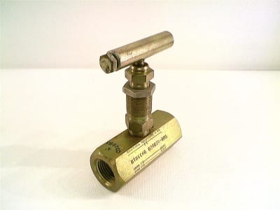 ANDERSON GREENWOOD H7HIC4Q - NEEDLE VALVE 1/2X1/2IN NPT 6000PSI MAX