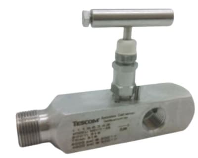 ANDERSON GREENWOOD M5VIS-46 - GAUGE VALVE, M5 SERIES, TESCOM, MULTI-PORT, COMPACT, 3/4 MX (3) 1/2 F, 316S, 6K