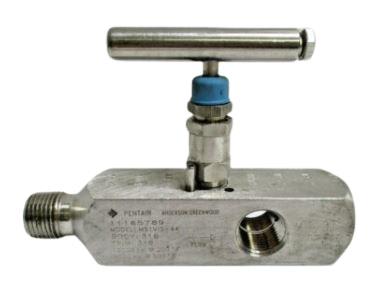 ANDERSON GREENWOOD M51VIS-44 - GAUGE VALVE, M51 SERIES, TESCOM, MULTI-PORT, COMPACT, 1/2 M X (3) 1/2 F, 316S, 6K