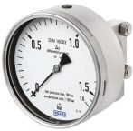 WIKA G 1/2 Female Differential Pressure Gauge, 160 mm, 6 bar