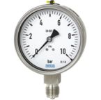 WIKA G 1/2 Threaded Pressure Gauge, 100 mm, 40 bar