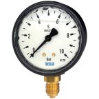 WIKA G 1/4 Pressure Gauge, 63 mm, 25 bar