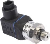 WIKA A-10 Series Pressure Transmitter, 4 to 20 mA Output 0 bar 10 bar