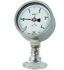 WIKA DN 38.1 Push-In Fitting Pressure Gauge, 100 mm, 10 bar