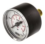 WIKA Pressure Gauge, 40 mm, 2.5 bar, RSCAL